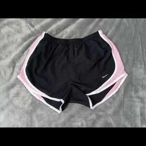 Nike Dri Fit Black Pink Shorts